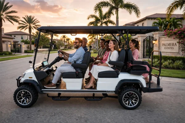 Dach Apollo 6 Passenger Electric Golf Cart – 2026 Model – 72V 105Ah ...
